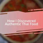 How I Discovered Authentic Thai Food